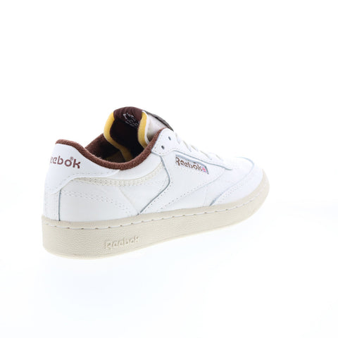 Reebok Club C 85 Vintage GZ5156 Mens Beige Leather Lifestyle Sneakers Shoes