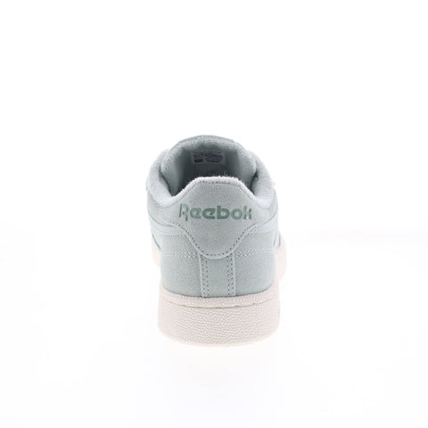 Reebok Club C 85 GZ5167 Mens Gray Suede Lace Up Lifestyle Sneakers Shoes