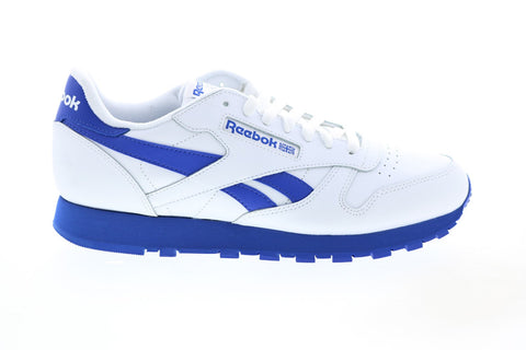 Reebok Classic Leather GZ6011 Mens White Leather Lifestyle Sneakers Shoes 