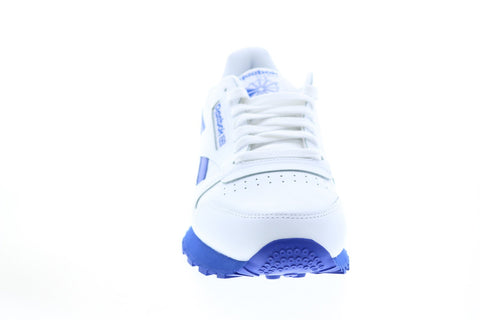 Reebok Classic Leather GZ6011 Mens White Leather Lifestyle Sneakers Shoes 