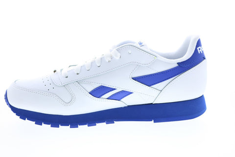 Reebok Classic Leather GZ6011 Mens White Leather Lifestyle Sneakers Shoes 