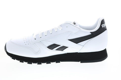 Reebok Classic Leather GZ6012 Mens White Leather Lifestyle Sneakers Shoes 