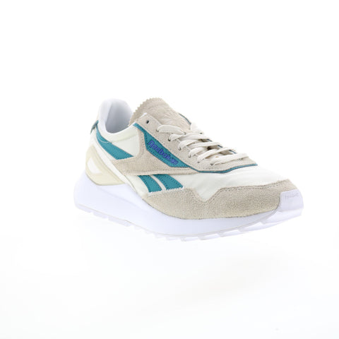 Reebok Classic Leather Legacy AZ Mens Gray Suede Lifestyle Sneakers Shoes