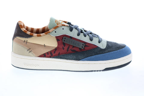 Reebok Club C 85 Kung Fu Panda GZ8634 Mens Gray Collaboration & Limited Sneakers Shoes