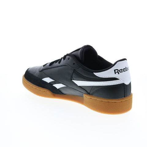 Reebok Club C Revenge GZ8639 Mens Black Leather Lifestyle Sneakers Shoes