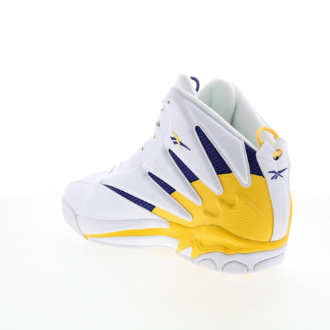 Reebok The Blast GZ9520 Mens White Synthetic Athletic Basketball Shoes