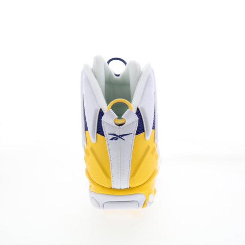 Reebok The Blast GZ9520 Mens White Synthetic Athletic Basketball Shoes