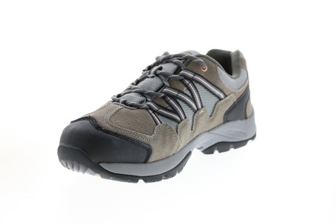 Hi-Tec Florence Low Wp 24101 Womens Gray Suede Athletic Hiking Shoes