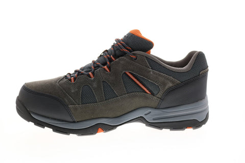 Hi-Tec Bandera Ii Low Wp 52155W Mens Gray Wide Suede Athletic Hiking Shoes
