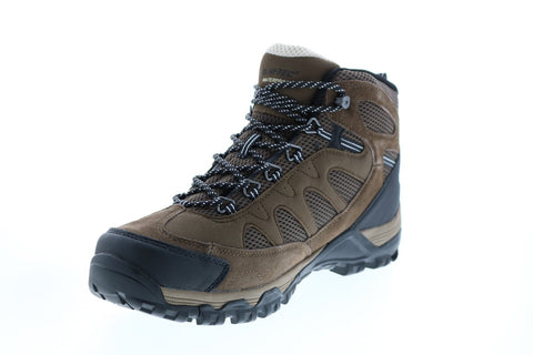 Hi-Tec Riverstone Ultra Wp 52209 Mens Brown Suede Hiking Boots