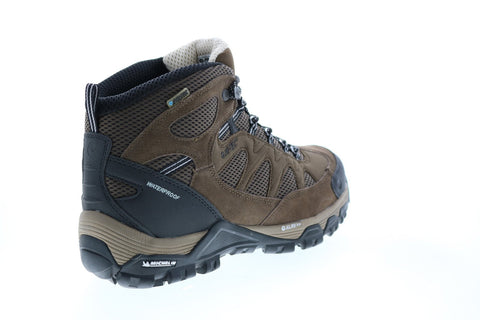Hi-Tec Riverstone Ultra Wp 52209 Mens Brown Suede Hiking Boots