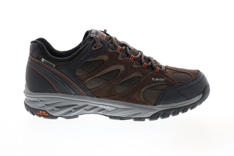 Hi-Tec Wild-Fire Low I Wp Wide 52239W Mens Brown Wide Athletic Hiking Shoes