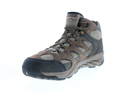 Hi-Tec Wild-Fire I Wp Wide 53100 Mens Gray Wide Suede Hiking Boots