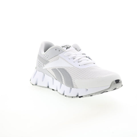 Reebok Zig Dynamica 2.0 H00922 Mens Gray Canvas Athletic Running Shoes