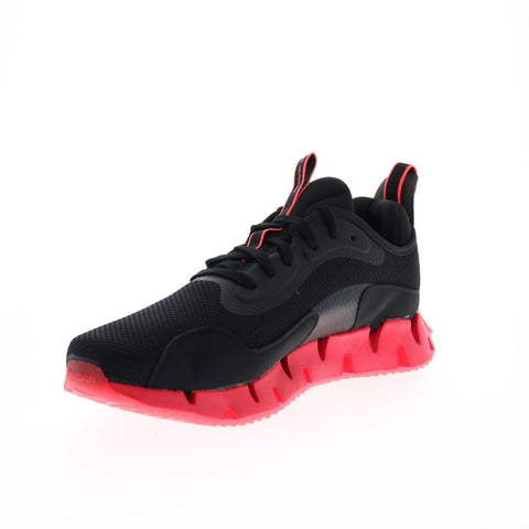 Reebok Zig Dynamica H02293 Mens Black Mesh Lifestyle Sneakers Shoes