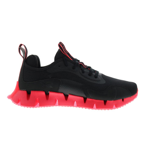 Reebok Zig Dynamica H02293 Mens Black Mesh Lifestyle Sneakers Shoes