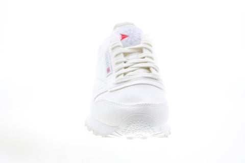 Reebok Classic Leather Grow H68781 Mens White Lifestyle Sneakers Shoes 