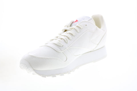 Reebok Classic Leather Grow H68781 Mens White Lifestyle Sneakers Shoes 
