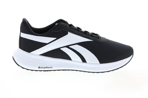 Reebok Energen Plus H68930 Mens Black Canvas Lace Up Athletic Running Shoes 