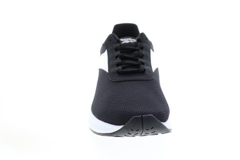 Reebok Energen Plus H68930 Mens Black Canvas Lace Up Athletic Running Shoes 