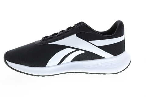 Reebok Energen Plus H68930 Mens Black Canvas Lace Up Athletic Running Shoes 