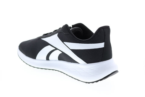 Reebok Energen Plus H68930 Mens Black Canvas Lace Up Athletic Running Shoes 