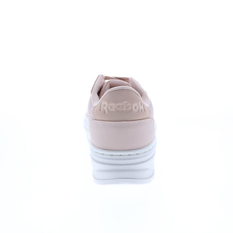 Reebok Club C Double Geo H69145 Womens Pink Lifestyle Sneakers Shoes