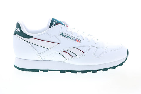 Reebok Classic Leather H69219 Mens White Leather Lifestyle Sneakers Shoes 