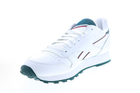 Reebok Classic Leather H69219 Mens White Leather Lifestyle Sneakers Shoes 