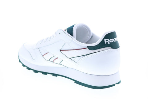 Reebok Classic Leather H69219 Mens White Leather Lifestyle Sneakers Shoes 