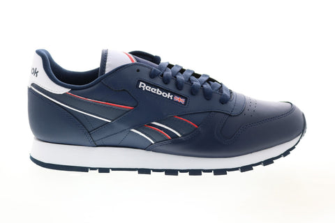 gids beloning oase Reebok Classic Leather H69220 Mens Blue Synthetic Lifestyle Sneakers S -  Ruze Shoes