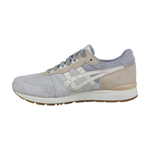 Asics Gel Lyte H826L-9600 Mens Gray Suede Casual Lace Up Low Top Sneakers Shoes