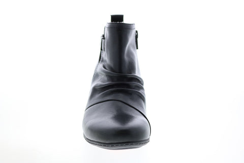 Earth Calgary Halifax Womens Black Wide Ankle & Booties Boots