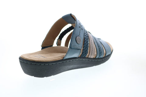 Earth Origins Hayward Hollie Womens Brown Leather Strap Sandals Shoes