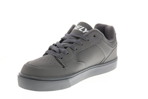 Heelys Motion Plus Triple HE100063M Mens Gray Lifestyle Sneakers Shoes 