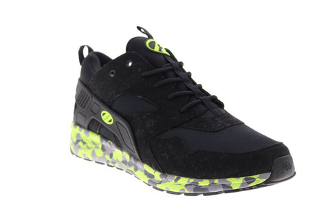 Heelys Force HE100095M Mens Black Synthetic Lace Up Lifestyle Sneakers Shoes 