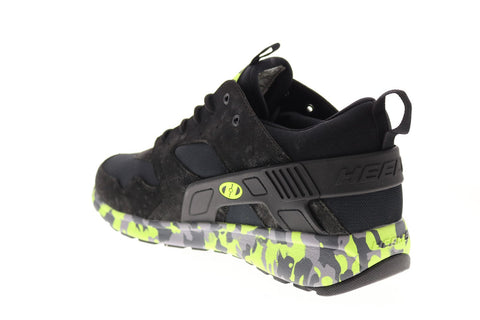 Heelys Force HE100095M Mens Black Synthetic Lace Up Lifestyle Sneakers Shoes 