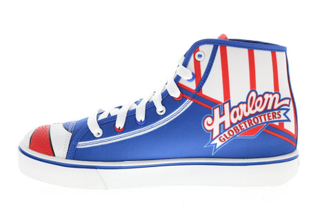 Heelys Hustle The Original Harlem Globetrotters Mens Blue Sneakers Shoes 