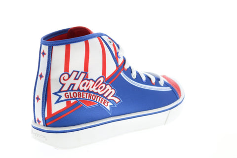 Heelys Hustle The Original Harlem Globetrotters Mens Blue Sneakers Shoes 