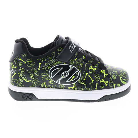 Heelys Swerve X2 HES10390K Boys Black Synthetic Strap Lifestyle Sneakers Shoes