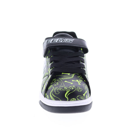 Heelys Swerve X2 HES10390K Boys Black Synthetic Strap Lifestyle Sneakers Shoes