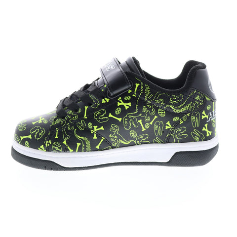 Heelys Swerve X2 HES10390K Boys Black Synthetic Strap Lifestyle Sneakers Shoes