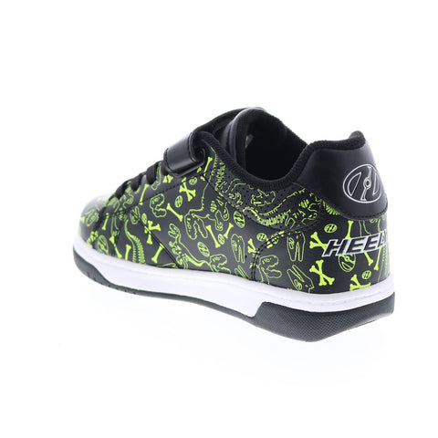 Heelys Swerve X2 HES10390K Boys Black Synthetic Strap Lifestyle Sneakers Shoes