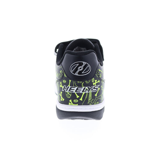 Heelys Swerve X2 HES10390K Boys Black Synthetic Strap Lifestyle Sneakers Shoes