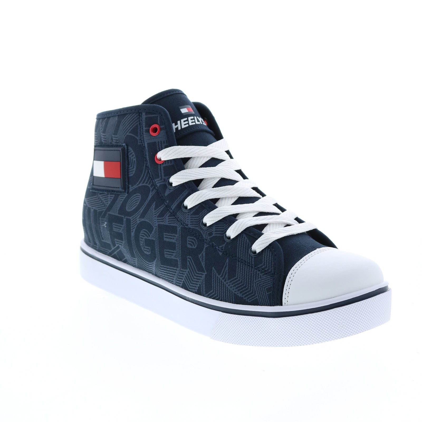 Tommy Hilfiger Heelys NWT Men\'s Size 13  Navy and White High-Tops Brand New Tommy Hilfiger Heelys 6.5 (37) | Mercari main image 4