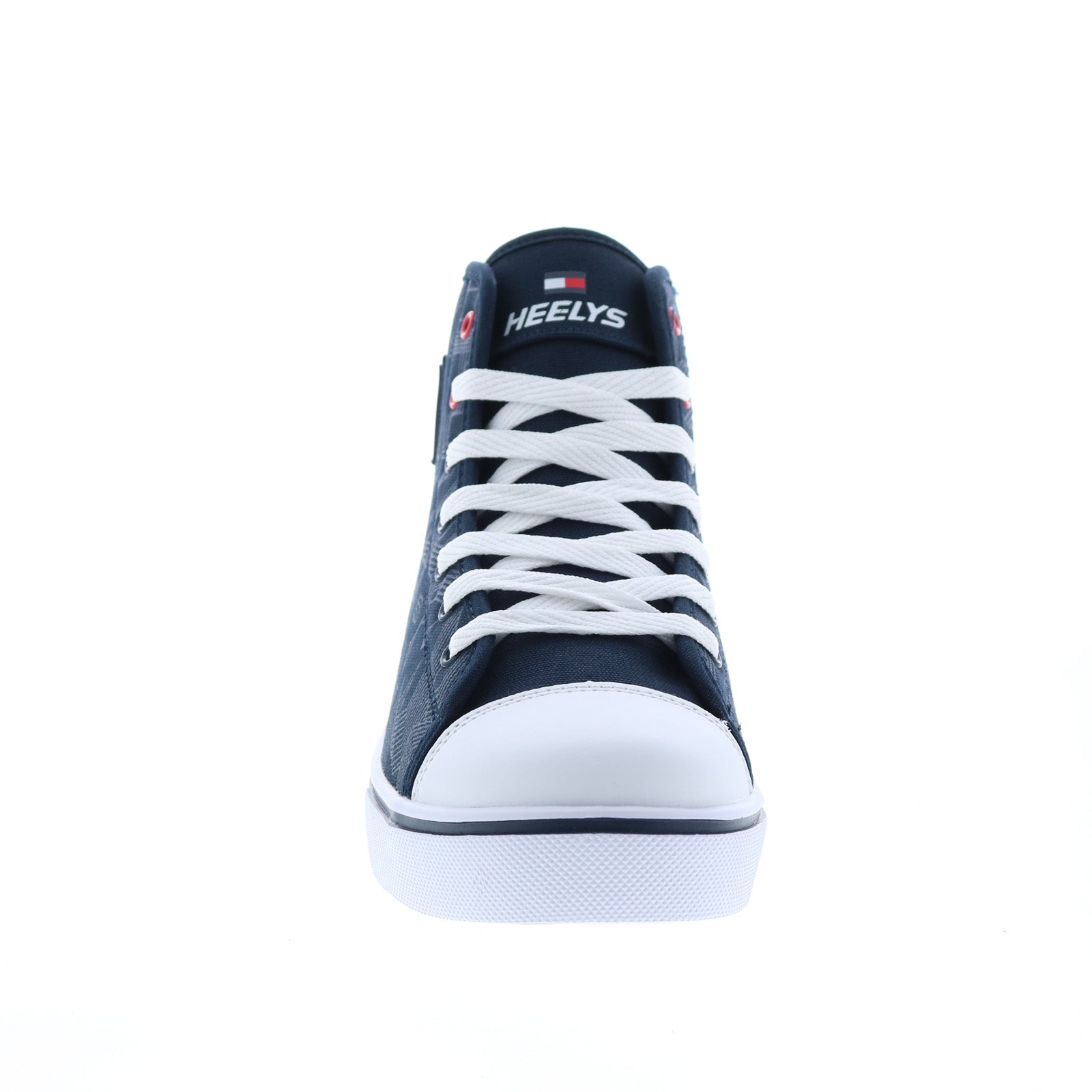 Tommy Hilfiger Heelys NWT Men\'s Size 13  Navy and White High-Tops Brand New Tommy Hilfiger Heelys 6.5 (37) | Mercari main image 3