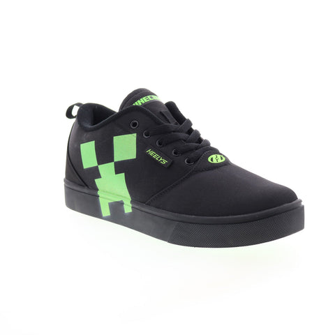 Heelys Pro 20 Minecraft HES10613M Mens Black Canvas Lifestyle Sneakers Shoes