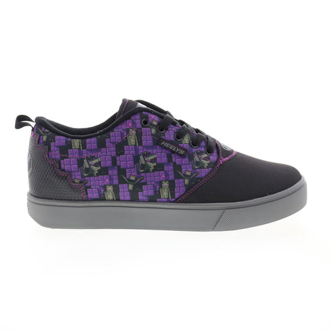 Heelys Pro 20 Minecraft HES10619M Mens Black Canvas Lifestyle Sneakers Shoes