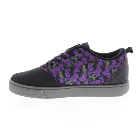 Heelys Pro 20 Minecraft HES10619M Mens Black Canvas Lifestyle Sneakers Shoes