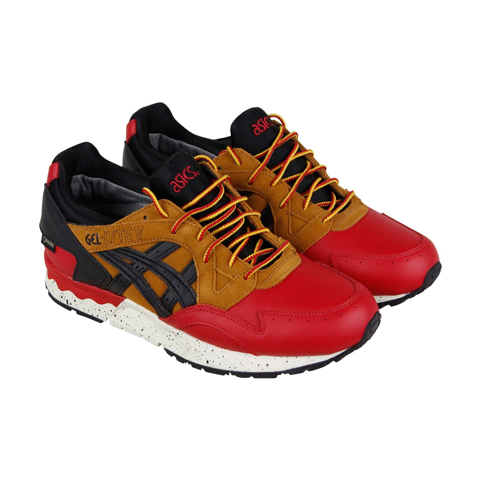 Asics Gel Lyte V G Tx HL6E2-2590 Mens Red Leather Athletic Cross